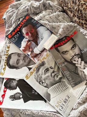 Bundle of 5 Esquire Men’s Magazines